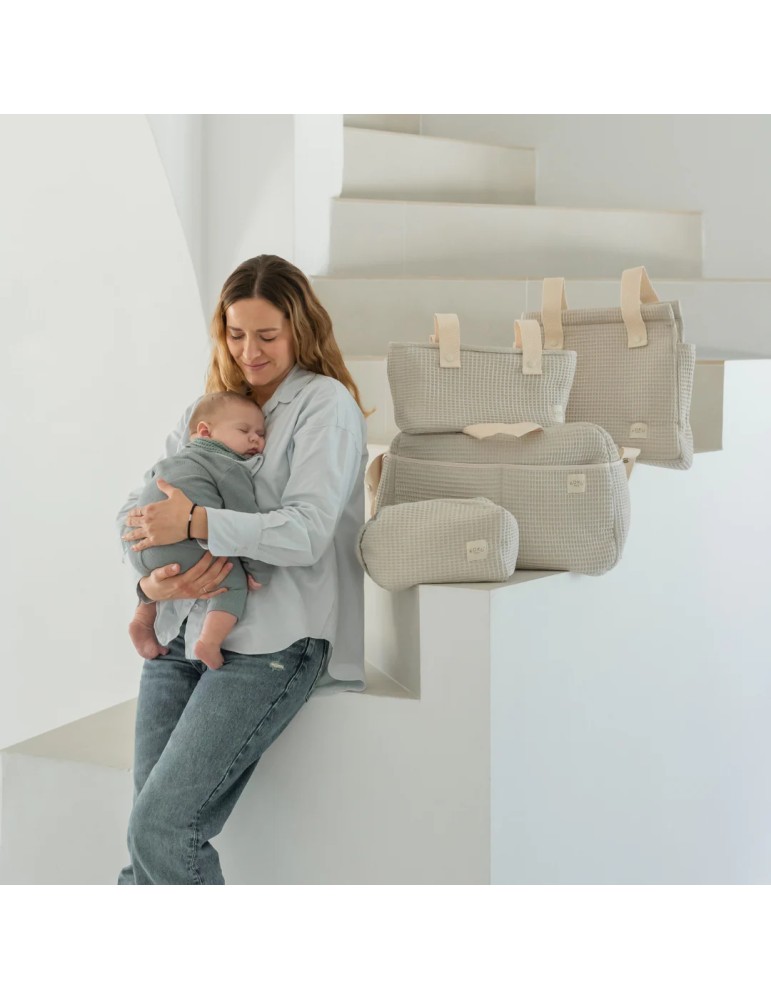 Bolso Mini Waffle Topo 20x42