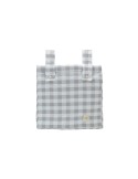 Bolso Panera Vichy Gris 30x34