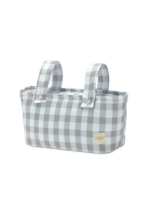 Bolso Mini Vichy Gris 20x42