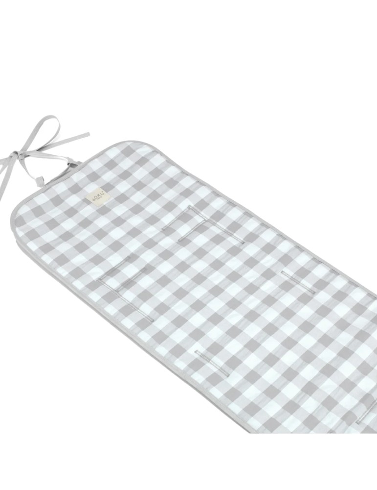 Colchoneta Paseo Vichy Gris 85x34