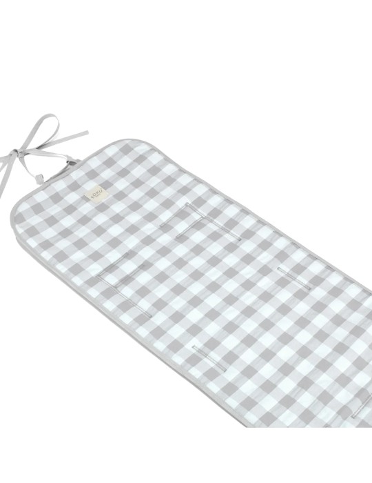 Colchoneta Paseo Vichy Gris 85x34