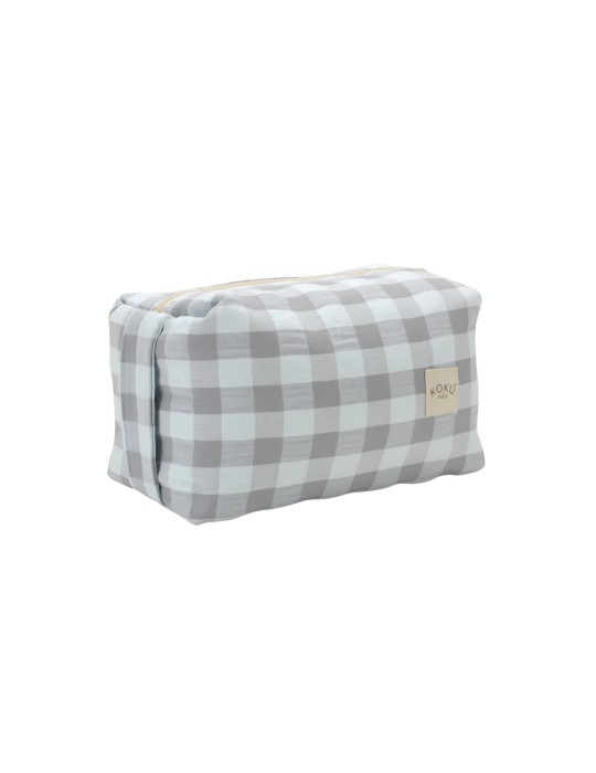 Neceser Vichy Gris 20x28
