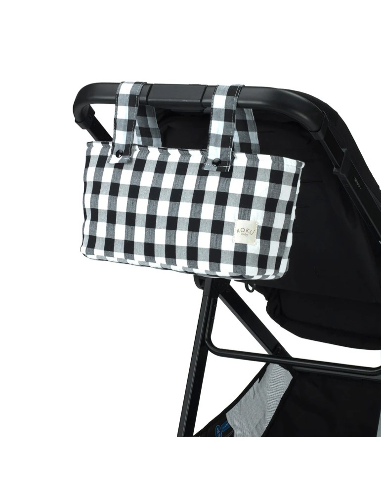 Bolso Mini Vichy Negro 20x42