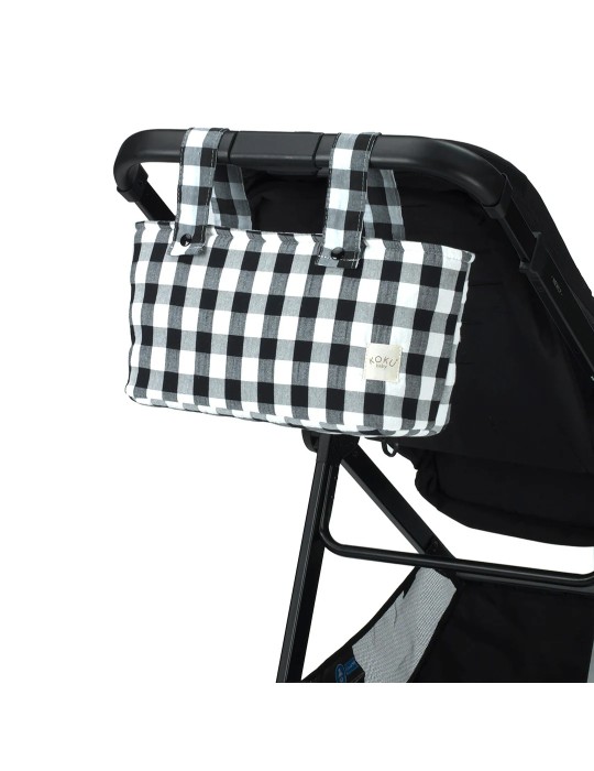 Bolso Mini Vichy Negro 20x42