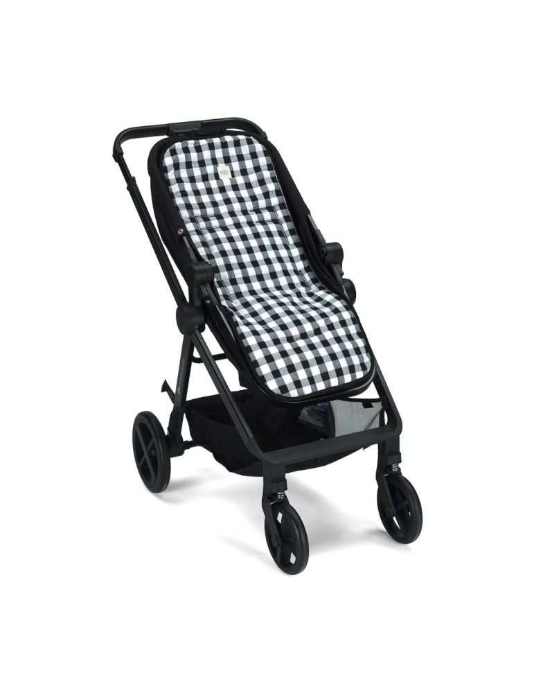 Colchoneta Paseo Vichy Negro 85x34