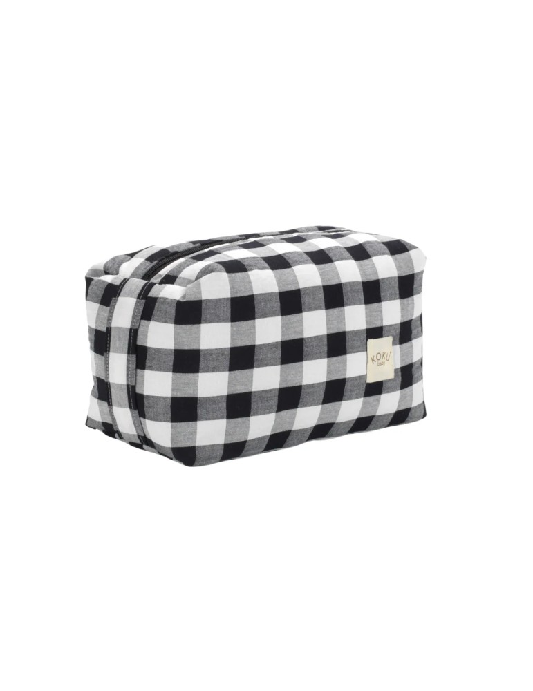 Neceser Vichy Negro 20x28