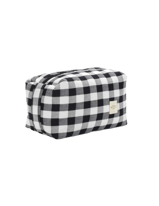 Neceser Vichy Negro 20x28