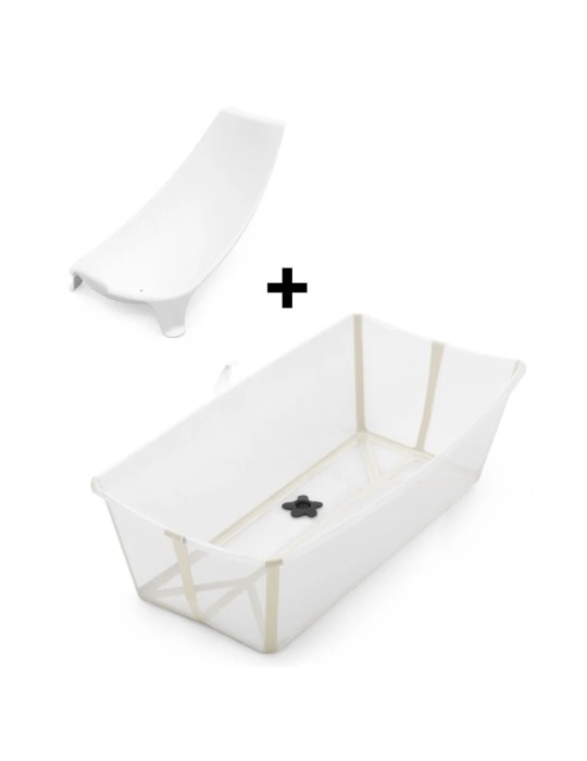 Bañera Flexi Bath XL con Soporte para Recién Nacidos
