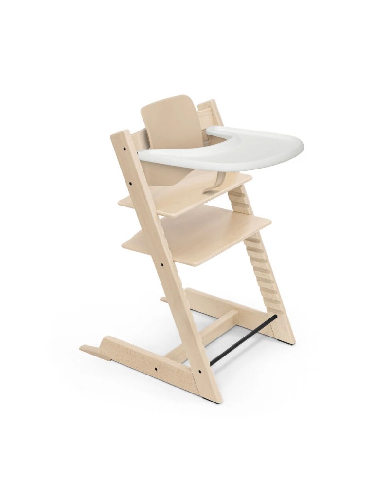 Pack Trona Tripp Trapp Madera Haya + Baby Set + Bandeja