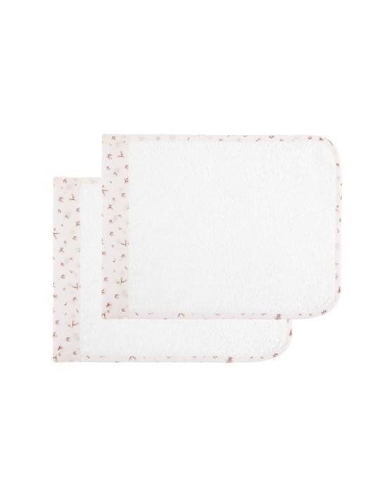 Juego 2 Toallas Minimal Beige Miraluna by Cambrass