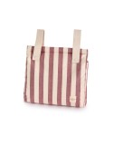 Bolso Panera Stripe Granate