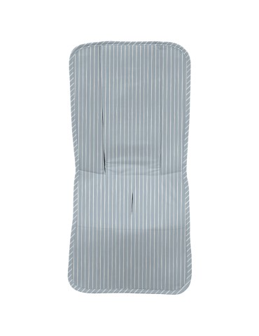 Funda Silla Recta Iris Rayas Azul Verano