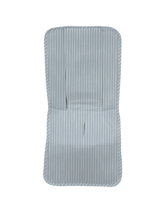 Funda Silla Recta Iris Rayas Azul Verano