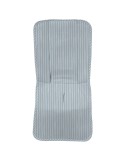 Funda Silla Recta Iris Rayas Azul Verano