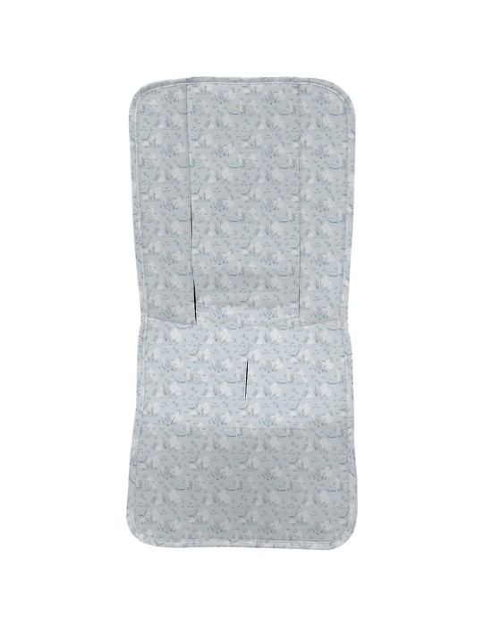Funda Silla Recta Arrecife Azul Verano