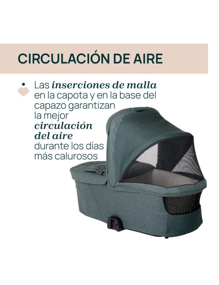 Dúo Bellagio y Capazo Flexi + Soporte Lullaglide de Regalo