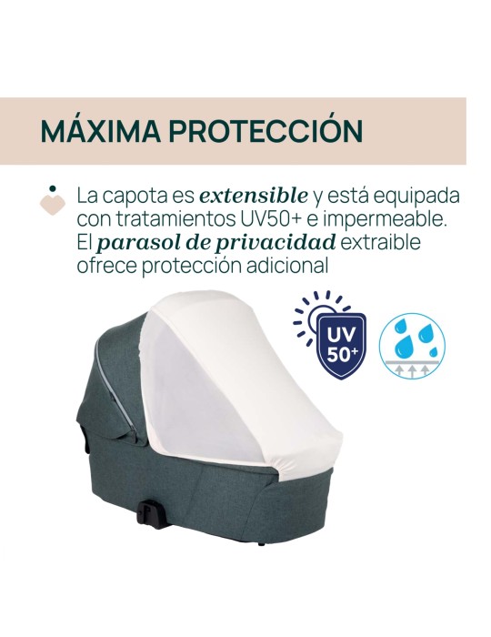 Dúo Bellagio y Capazo Flexi + Soporte Lullaglide de Regalo