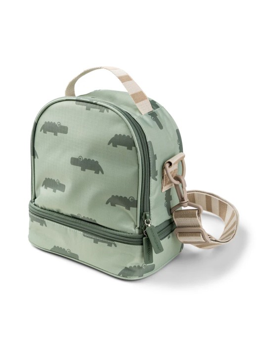 Bolsa Isotémica Porta Alimentos Croco Verde