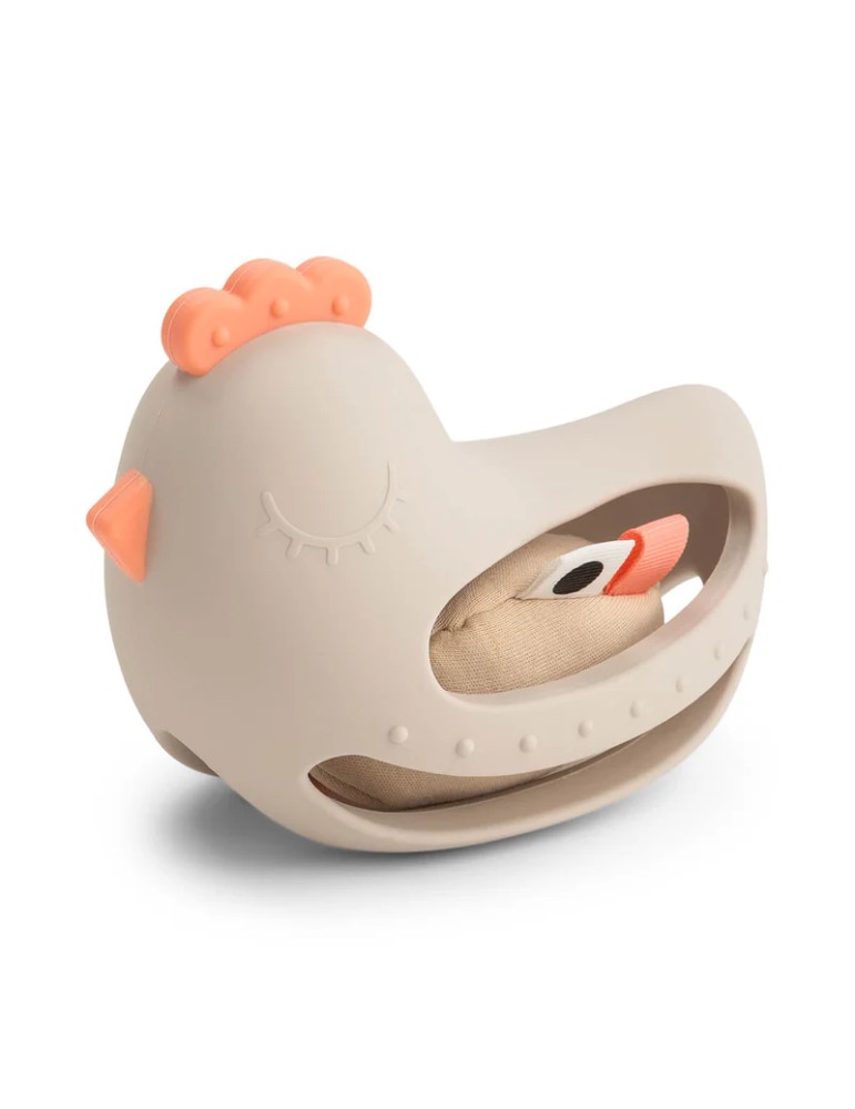 Mordedor con Sonajero Clucky Arena