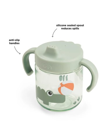 Taza con Boquilla de Aprendizaje Parque Infantil Verde 2