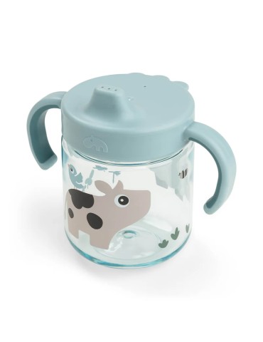 Taza de Aprendizaje Tiny Farm Azul